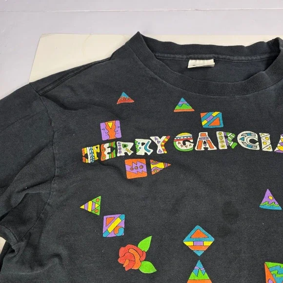 Vintage 1991‎ Jerry Garcia Band Long Sleeve T-Shirt Anvil Large Deadhead Concert - Picture 4 of 12